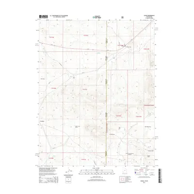 2014 Map of Uvada, 2014 Print
