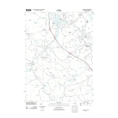 2012 Map of Uxbridge, 2012 Print