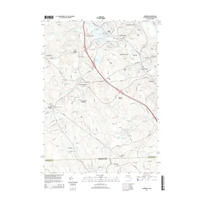 2015 Map of Uxbridge, 2015 Print