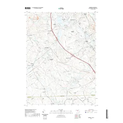 2021 Map of Uxbridge, 2021 Print