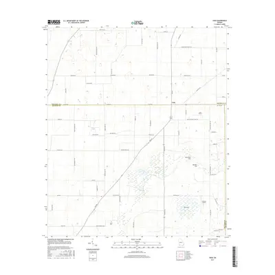 2017 Map of Vada, 2017 Print