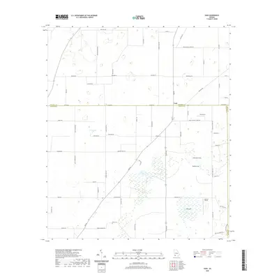 2020 Map of Vada, 2020 Print
