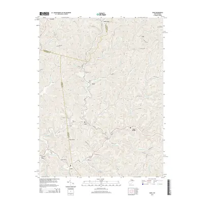 2014 Map of Vadis, 2014 Print