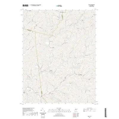 2019 Map of Vadis, 2019 Print