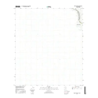2016 Map of Vado De Piedra, 2016 Print