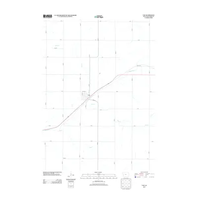 2013 Map of Vail, 2013 Print