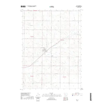 2018 Map of Vail, 2018 Print