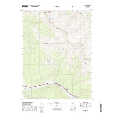 2019 Map of Vail East, 2019 Print