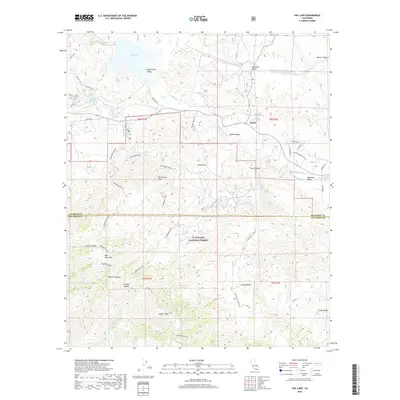 2018 Map of Vail Lake, 2018 Print