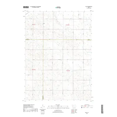 2018 Map of Vail NE, 2018 Print