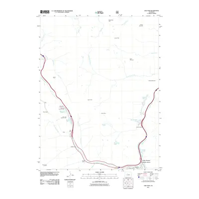 2011 Map of Vail Pass, 2011 Print