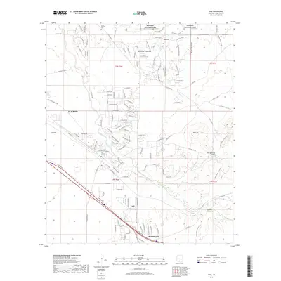 2018 Map of Vail, 2018 Print