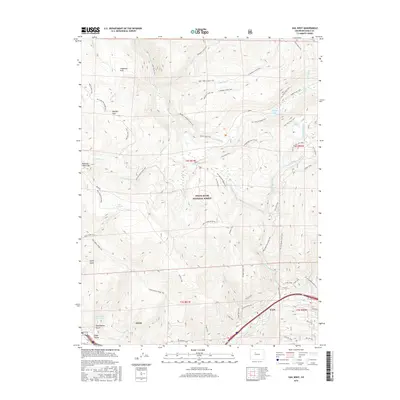 2016 Map of Vail West, 2016 Print