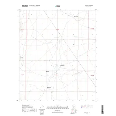 2018 Map of Vainom Kug, 2018 Print