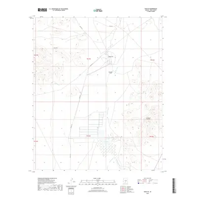 2018 Map of Vaiva Vo, 2018 Print