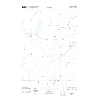 2013 Map of Valders, 2013 Print