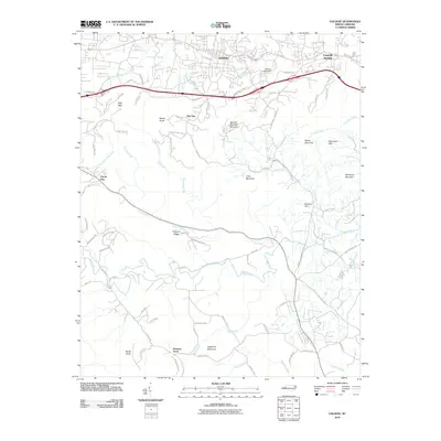 2010 Map of Valdese, 2010 Print