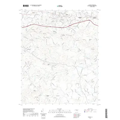 2019 Map of Valdese, 2019 Print