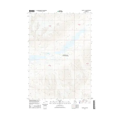 2016 Map of Valdez A-1 NW, 2016 Print