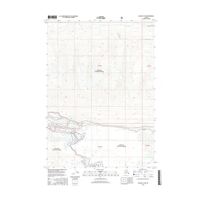 2016 Map of Valdez A-3 SW, 2016 Print