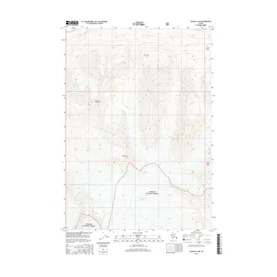2016 Map of Valdez A-4 NE, 2016 Print