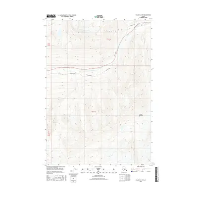 2016 Map of Valdez A-4 NW, 2016 Print