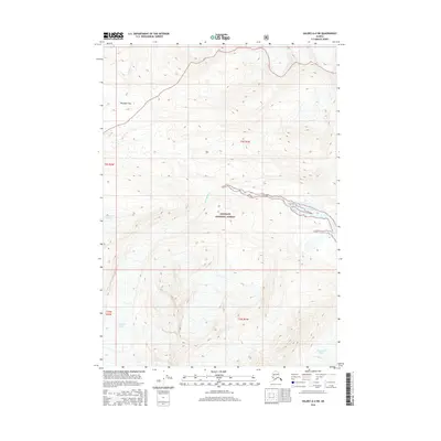 2016 Map of Valdez A-4 SW, 2016 Print
