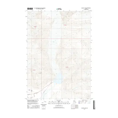 2016 Map of Valdez A-6 NW, 2016 Print