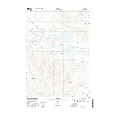2016 Map of Valdez A-6 SW, 2016 Print