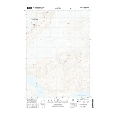 2016 Map of Valdez A-7 NW, 2016 Print