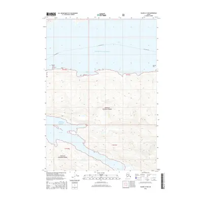 2016 Map of Valdez A-7 SW, 2016 Print