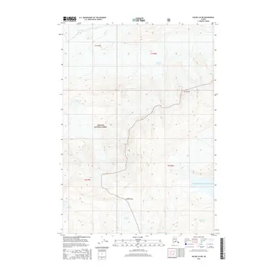 2016 Map of Valdez A-8 NE, 2016 Print