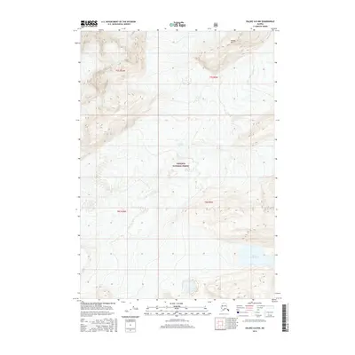 2016 Map of Valdez A-8 NW, 2016 Print