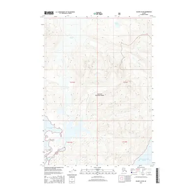 2016 Map of Valdez A-8 SW, 2016 Print