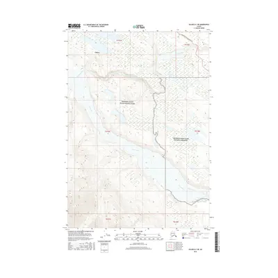 2016 Map of Valdez B-1 NE, 2016 Print