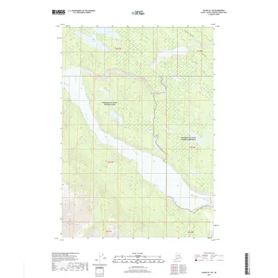 2019 Map of Valdez B-1 NE, 2019 Print