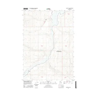 2016 Map of Valdez B-2 NE, 2016 Print