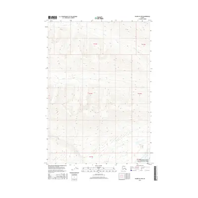 2016 Map of Valdez B-2 NW, 2016 Print