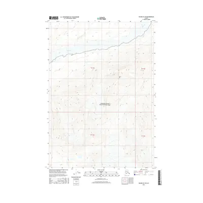 2016 Map of Valdez B-2 SW, 2016 Print