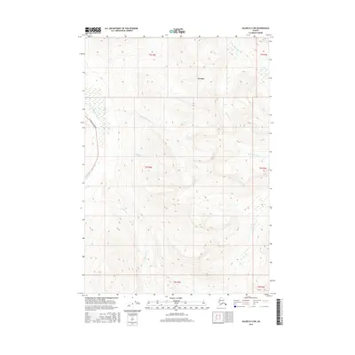 2016 Map of Valdez B-3 NW, 2016 Print