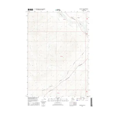 2016 Map of Valdez B-4 NE, 2016 Print