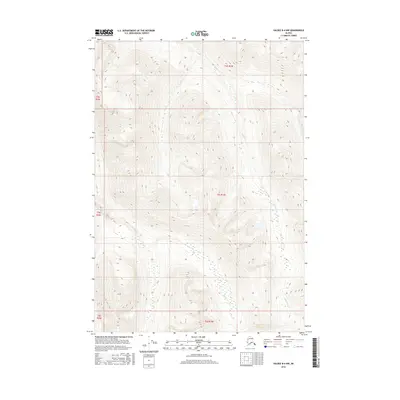 2016 Map of Valdez B-4 NW, 2016 Print
