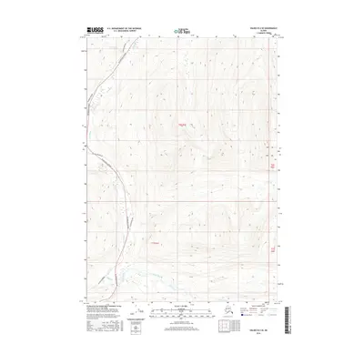 2016 Map of Valdez B-4 SE, 2016 Print