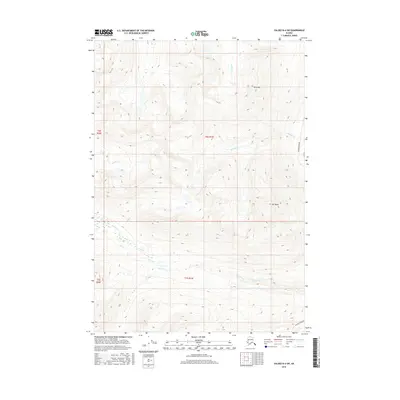 2016 Map of Valdez B-4 SW, 2016 Print