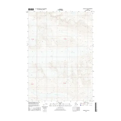 2016 Map of Valdez B-5 SW, 2016 Print