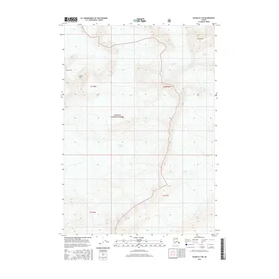 2016 Map of Valdez B-7 SW, 2016 Print