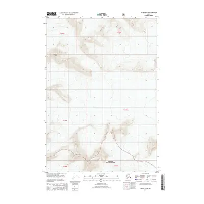 2016 Map of Valdez B-8 NE, 2016 Print