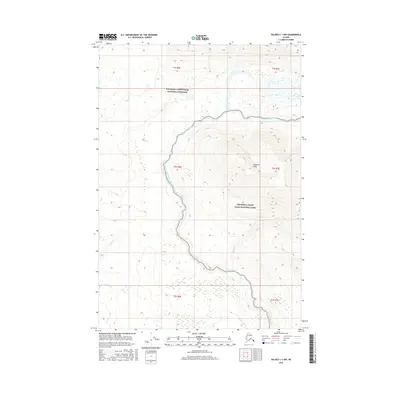 2016 Map of Valdez C-1 NW, 2016 Print