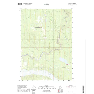 2019 Map of Valdez C-1 SW, 2019 Print