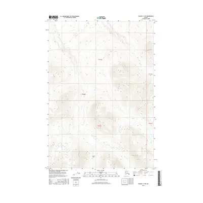 2016 Map of Valdez C-3 SW, 2016 Print